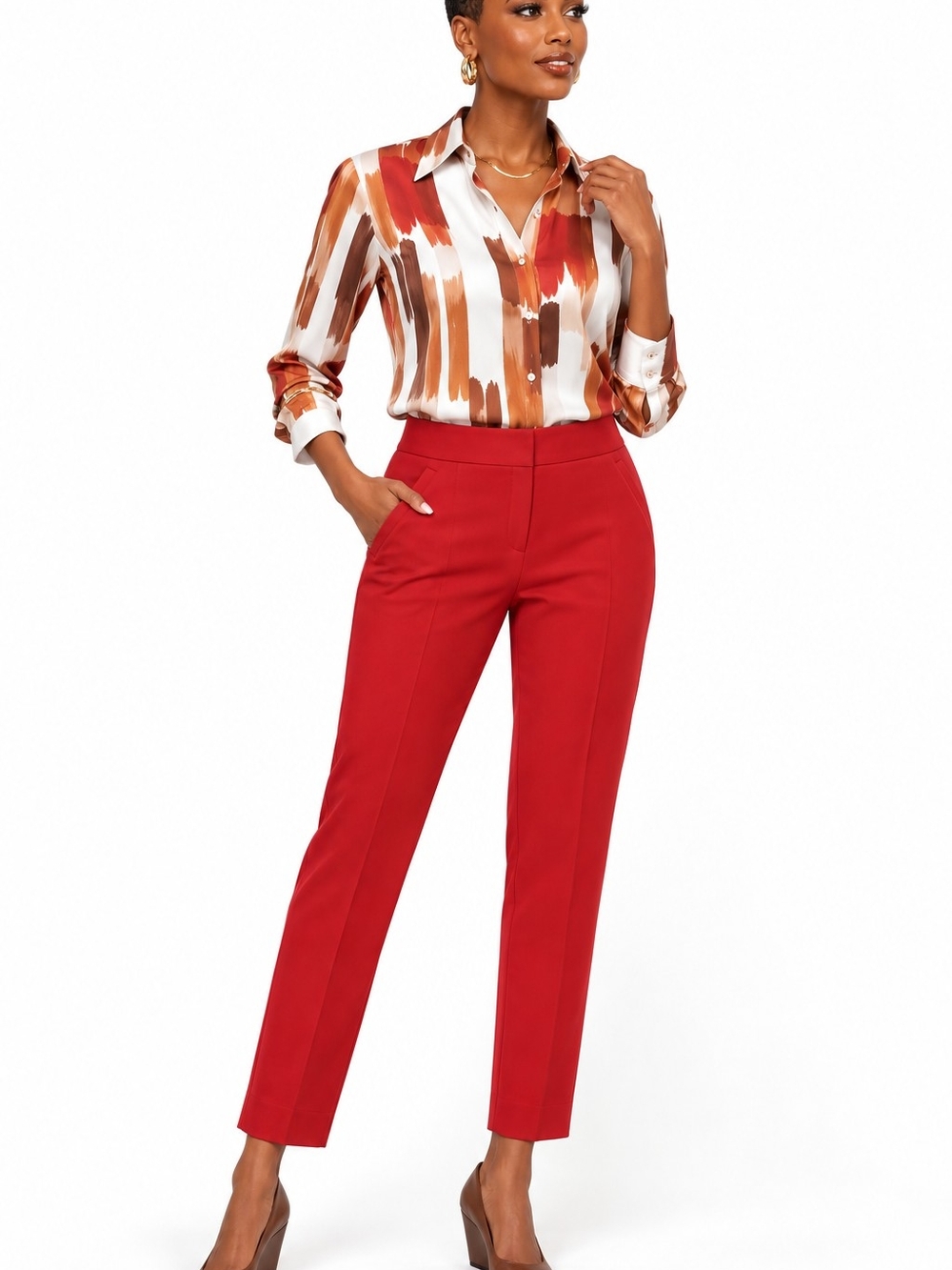 LOFT Julie Skinny Pants